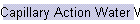 Capillary Action Water Wash