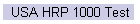 USA HRP 1000 Test