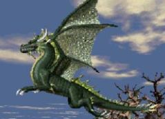 Zielony Smok z Antagarichu - Krainy Olbrzym&oacute;w